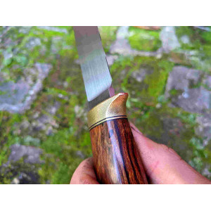 СІРОМАХА ніж ручної роботи майстра студії ВЛАДА ВЕЛИЧКО, купити замовити в Україні (Сталь - N690). Photo 3